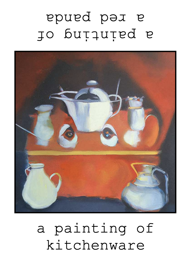 a painting of kitchenware